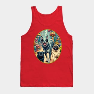 Heeler and Pugs Tank Top